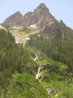 Climbing Cascade Canyon